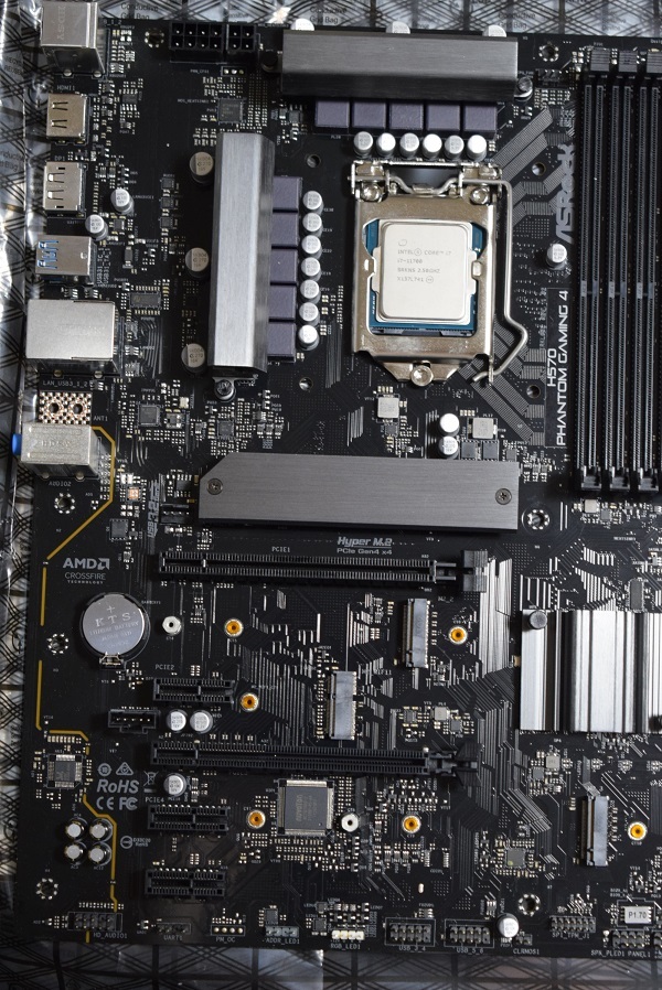 動作OK☆Intel Core i7 11700・H570マザーボードセット
