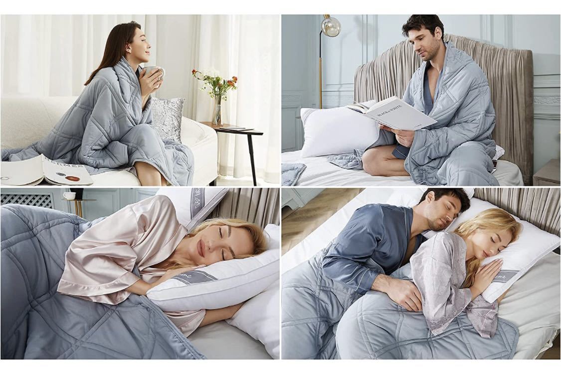 - Blanket Weighted | hand-pump Adult, Heavy Designed for Insomnia, Anxiety with and Relief Premium carp