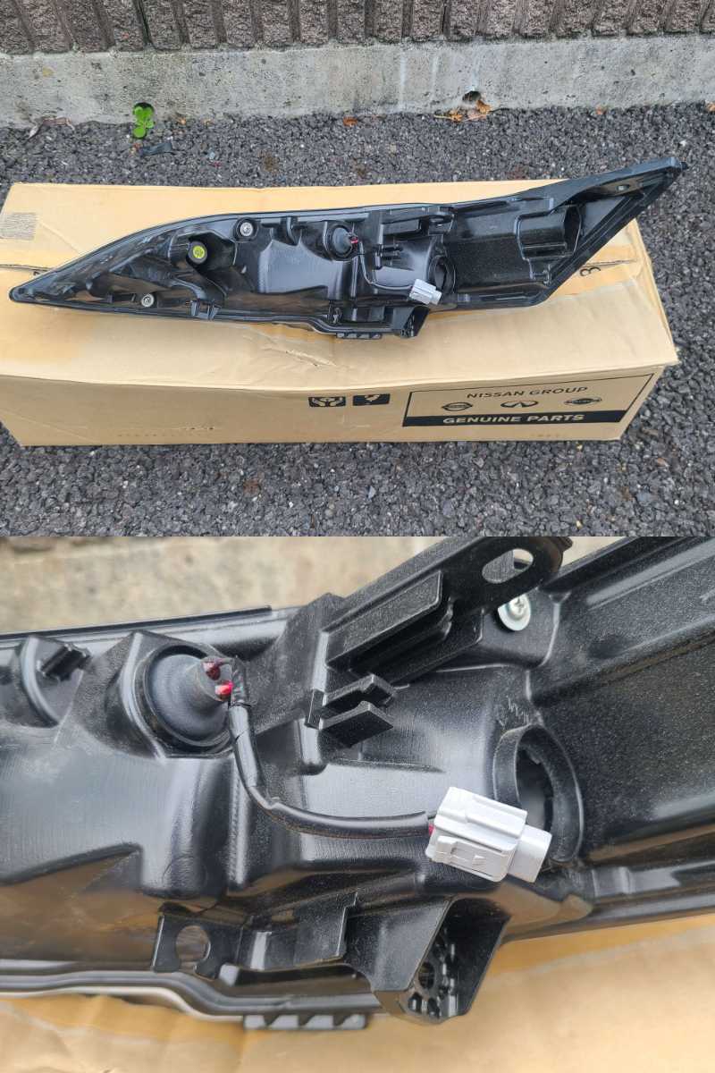 日産 セレナ 後期 LED ハイウェイスターGFC27/HFC27/C27　右ウインカー右シグネチャーLED ヘッドライト　ヘッドランプ　右　運転席側 セレナ 日産 後期