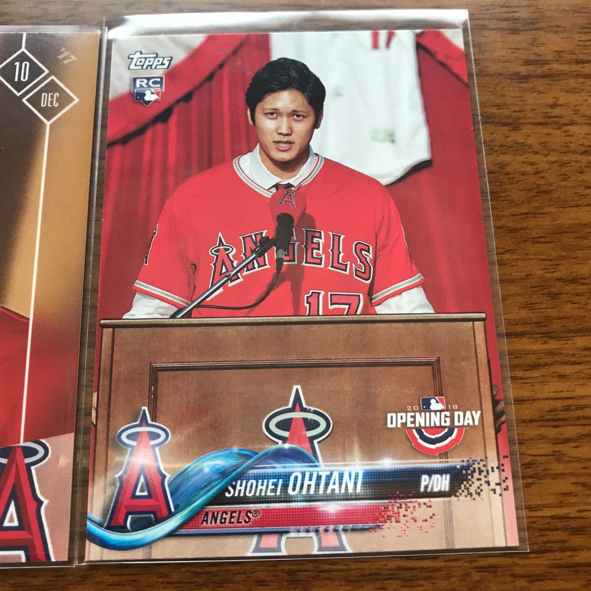 2枚セット] 大谷翔平 MLB ルーキーカード topps now 2017 #OS-80 