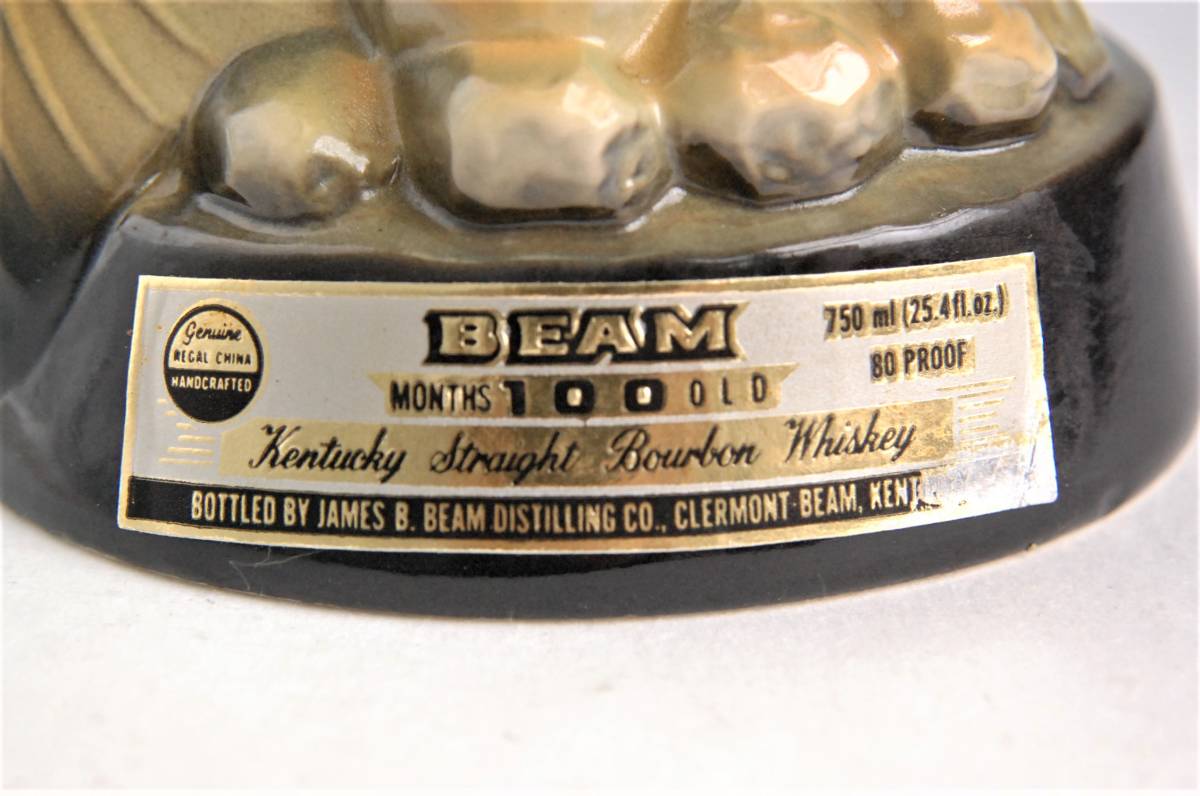 Jim Beam 陶器ボトル ウイスキー 100ヶ月熟成 未開栓 古酒 Jim Beam