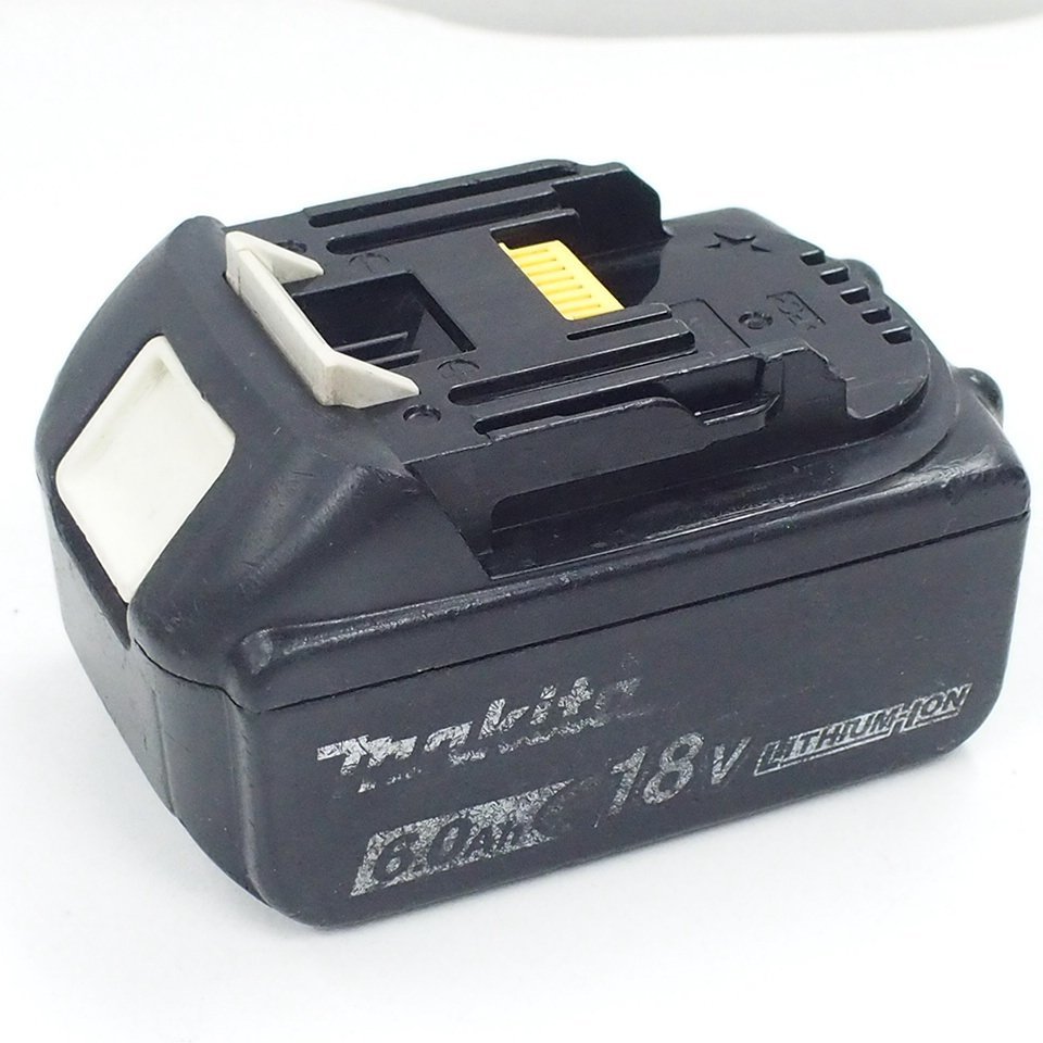m002 H4【マキタ Makita BL1860B リチュウムイオンバッテリ 18v 6.0Ah 