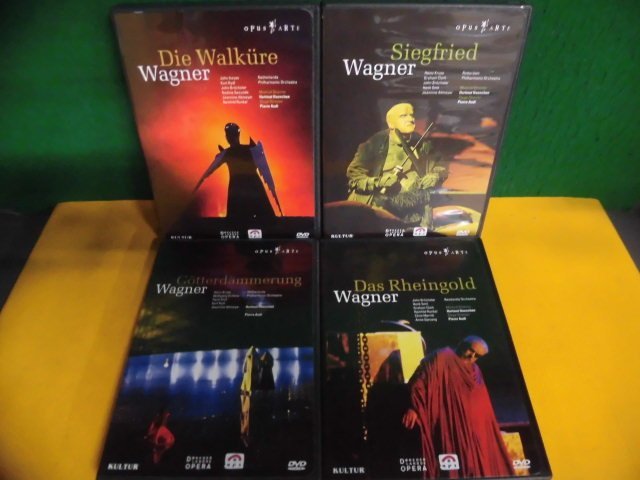 輸入盤DVD オペラ ワーグナー4種セット Wagner OPERA 3枚組×3 Die