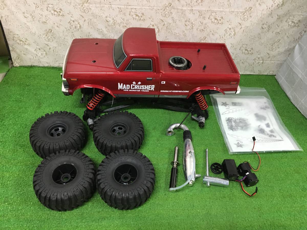 マッドクラッシャー　ジャンク ① ジャンク品 ラジコンカー 部品 パーツ MAD CRUSHER 未完成品 まとめ