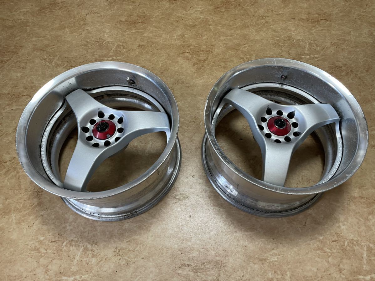 希少】HINODEX sternホイール 2本 17インチ 9.0j +38 旧車 絶版 当時物 