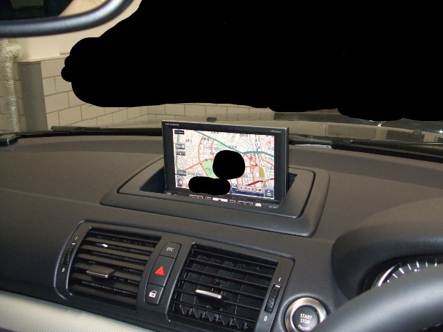 カロッツェリア オンダッシュ HDDナビ AVIC-HRV100 BMW1シリーズE87 