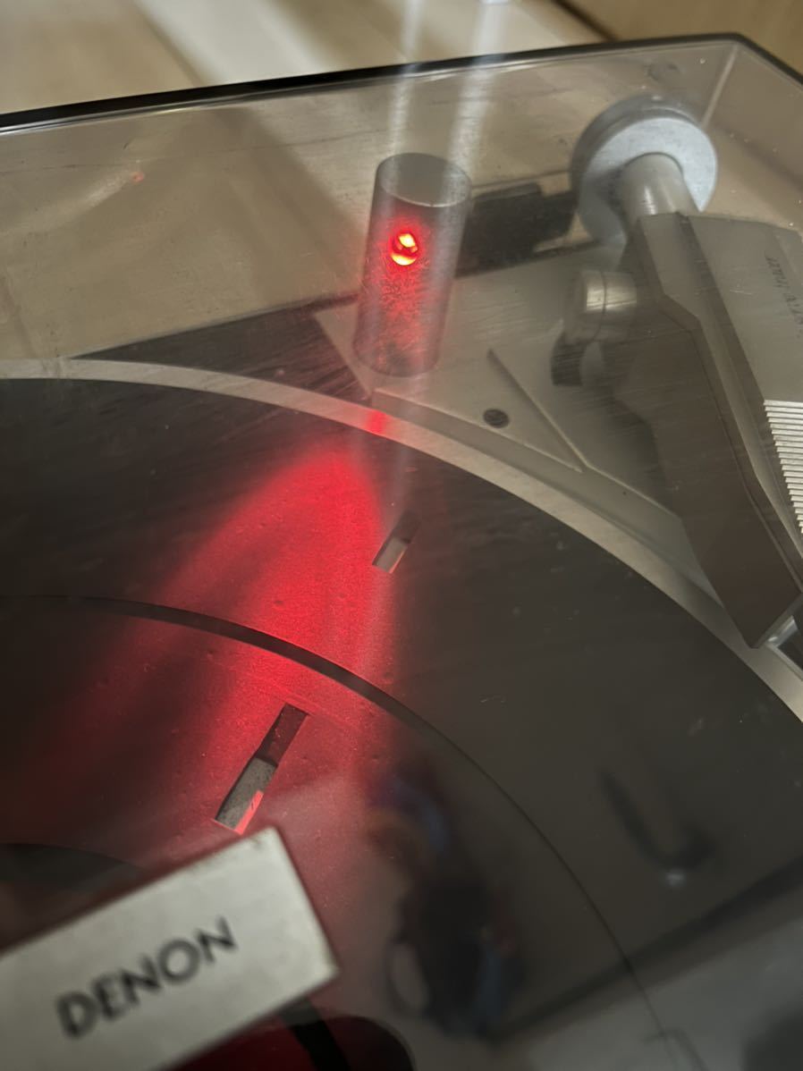 DENON ターンテーブル DP-47F ジャンク DENON DP-47F ターンテーブル