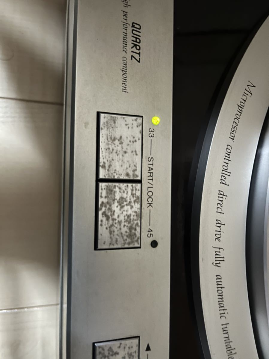 DENON ターンテーブル DP-47F ジャンク DENON DP-47F ターンテーブル