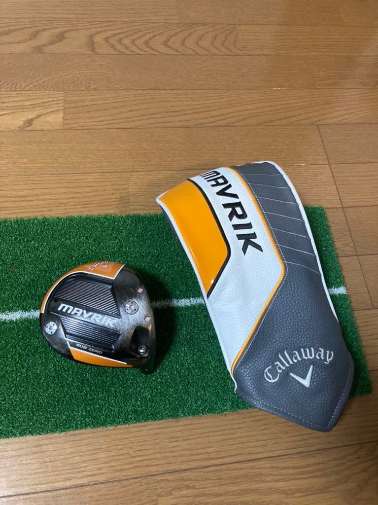 キャロウェイ マーベリック Callaway カバーつき ドライバーヘッド