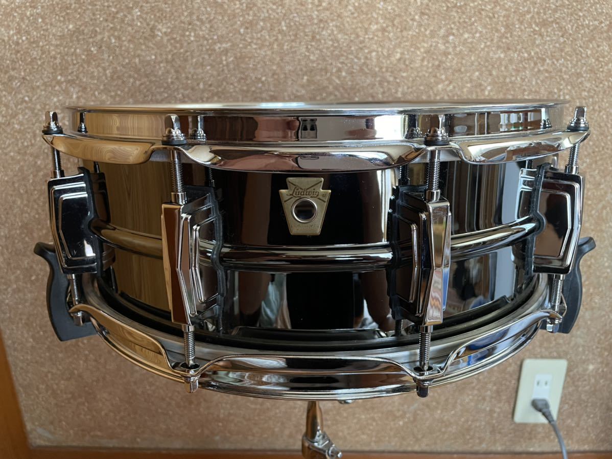 激安大特価 Ludwig ラディック Black Beauty LB416 14×5 ケース付 美品