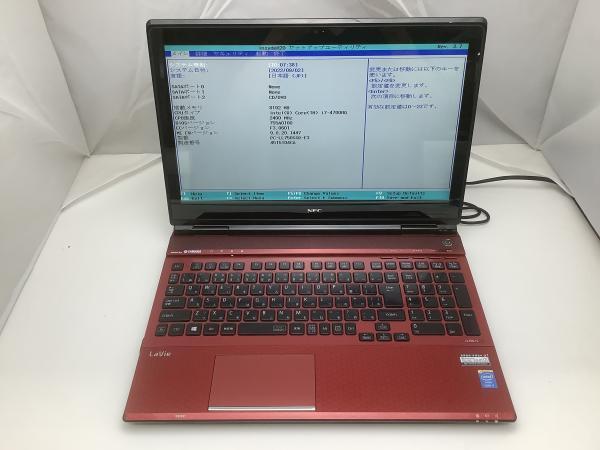 NEC ジャンク LaVie パソコン PC-LL750HS6R 2012年モデル 部品取り PC