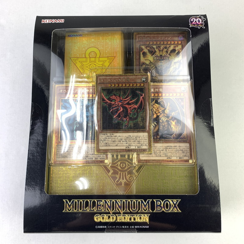 格安，正規品 現状渡し品 遊戯王 MILLENNIUM BOX GOLD EDITION ミレニアム ボックス ゴールド エディション 80-220902-0KN-24-FUZ(遊戯王（コナミ）)｜売買されたオークション情報、yahooの商品情報をアーカイブ公開 - オ 【削除予定】その他