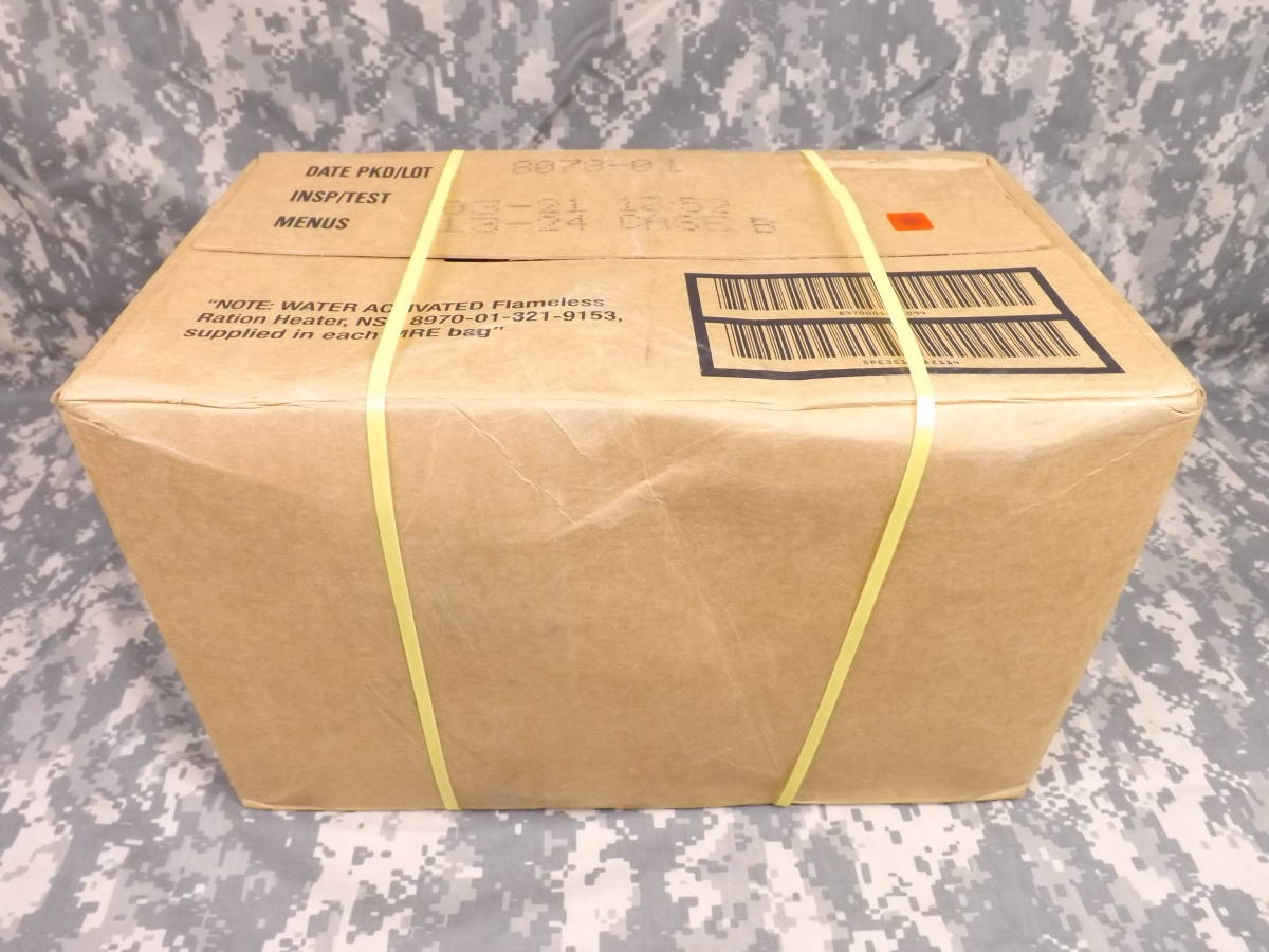  米軍 MREレーション 2021年3月検品 12個 B-CASE ミリ飯 ミリメシ 戦闘糧食 非常食 備蓄 防災(個人装備)｜売買されたオークション情報、yahooの商品情報をアーカイブ公開 - オークファン その他