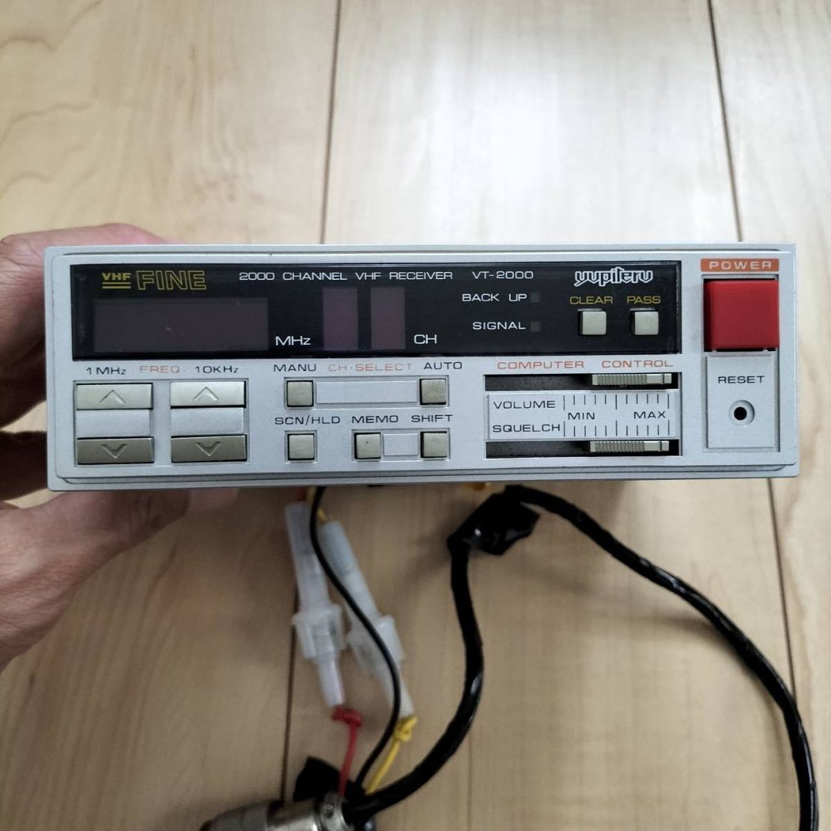 VHF 無線受信機 yupiteru ユピテル 動作未確認(受信機)｜売買された