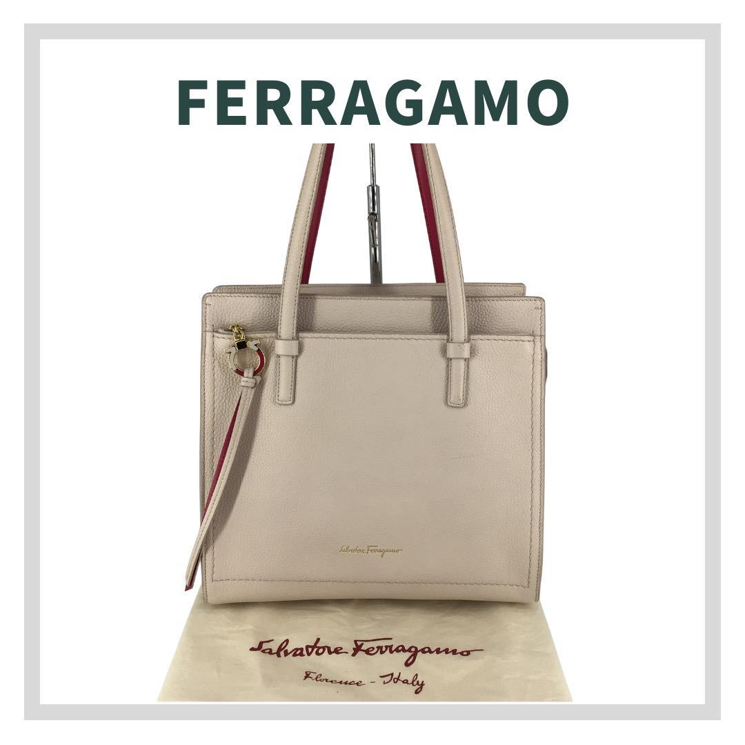 Ferragamo フェラガモ エイミー ハンドバッグ ピンク ガンチーニ 