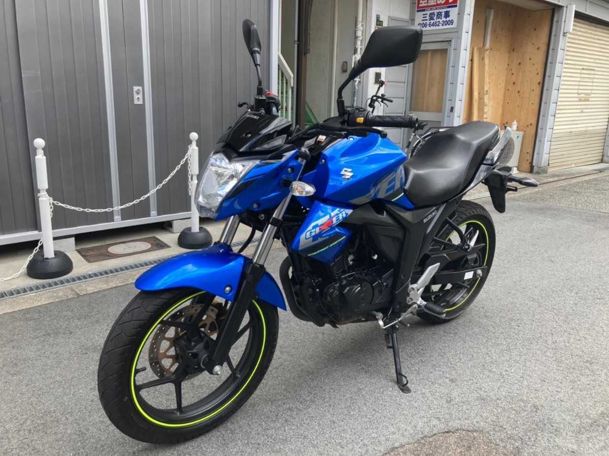 大阪市発☆1円スタート☆1スタ☆ジクサー150☆GIXXER☆NG4BG☆スズキ 