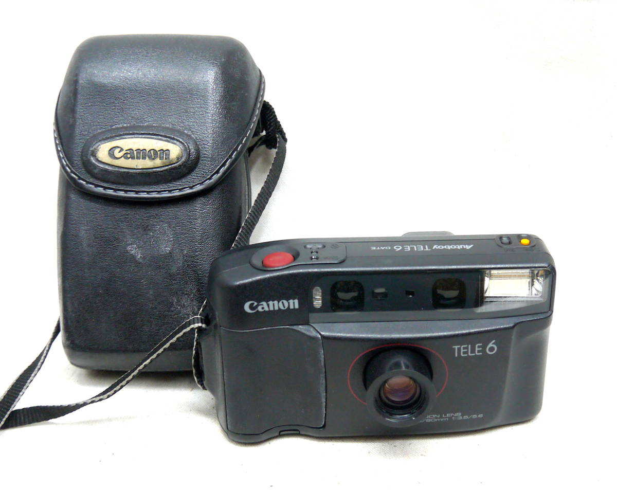 動作品 CANON AUTOBOY TELE6 フイルムカメラ1 オートボーイテレ6