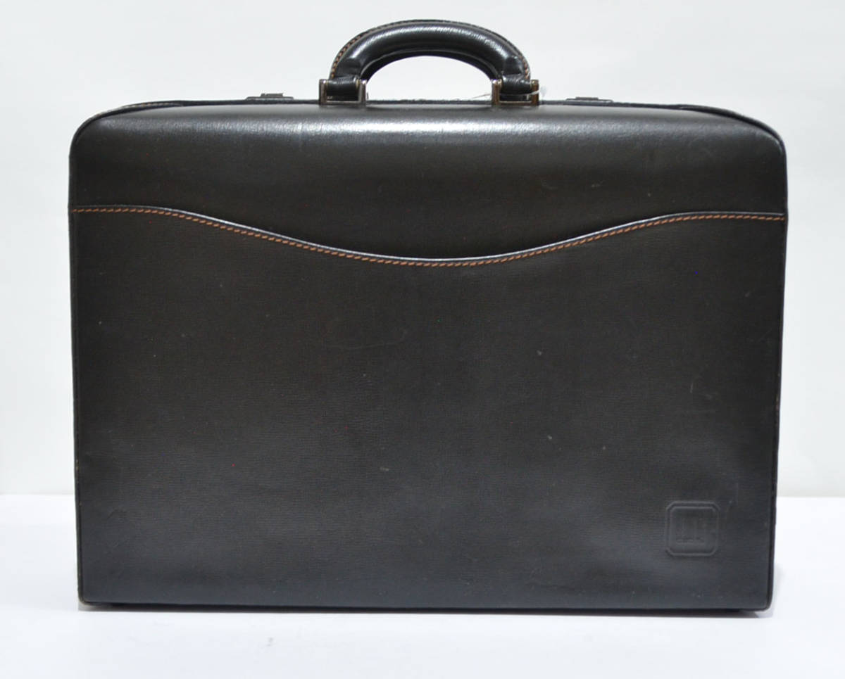 dunhill ダンヒル ダレス バッグ ビジネス カバン ブラック Y-309618 
