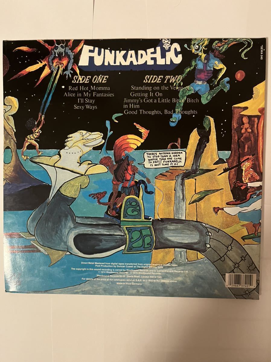 定番，セール Funkadelic - Standing On The Verge Of Getting It On