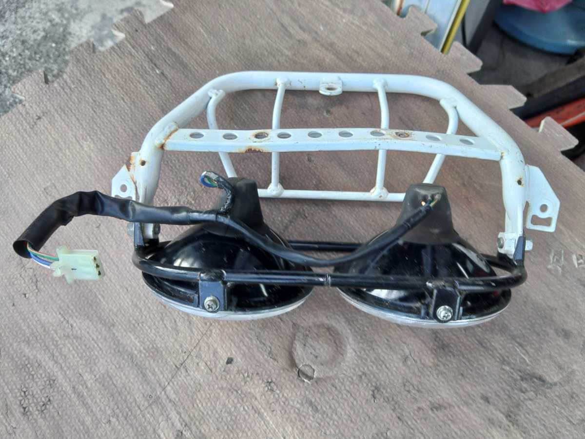 AF58 ZOOMER ズーマー 純正ヘッドライト ライトステー ウィンカー