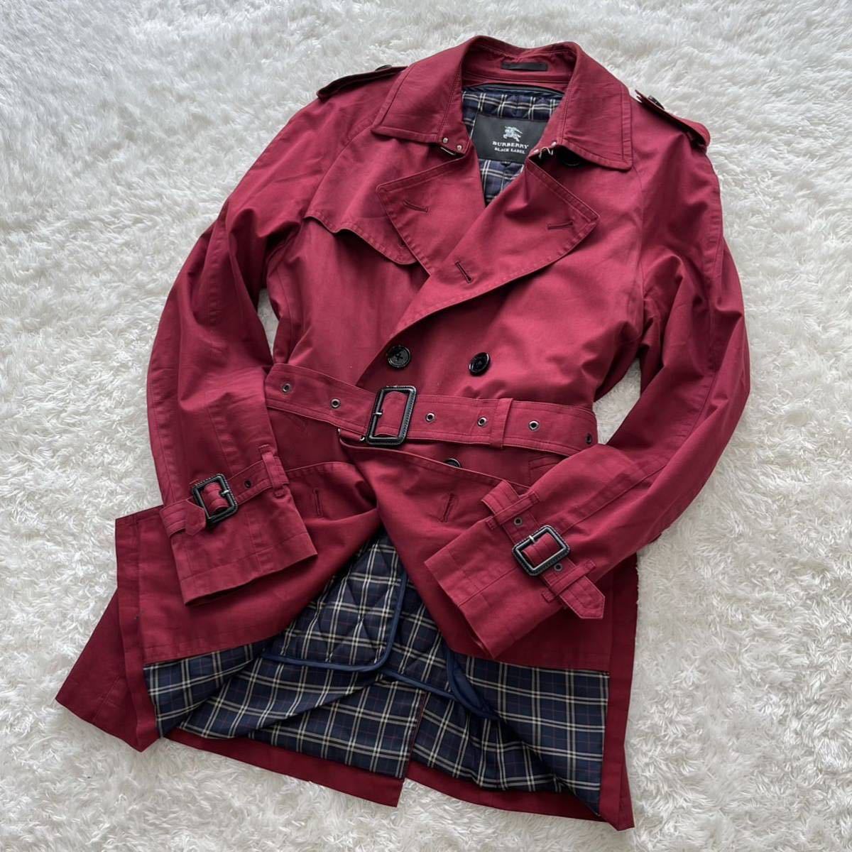 BLACK BURBERRY 美品 希少Lサイズ!!極美品○バーバリーブラック 