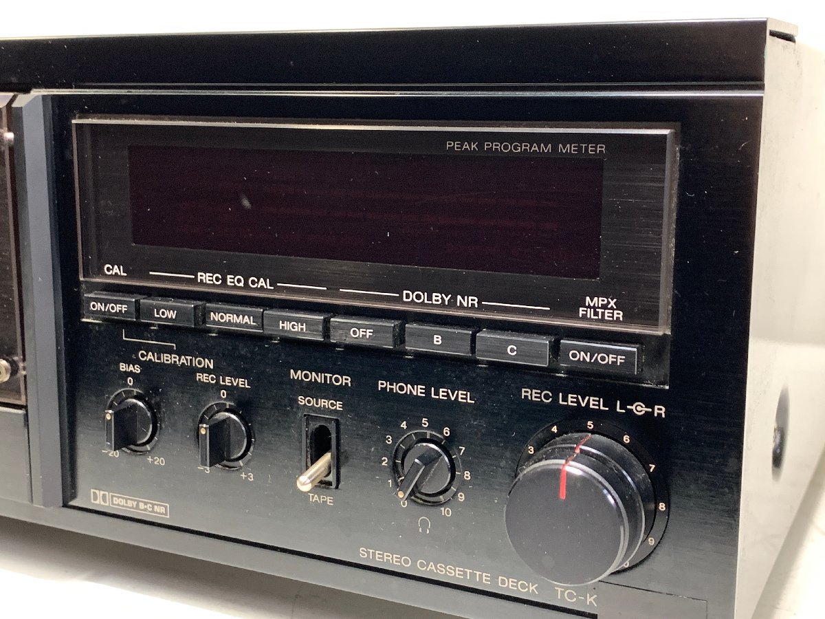 SONY TC-K555ESX カセットデッキ N2362739 リモコン付 ☆メンテ