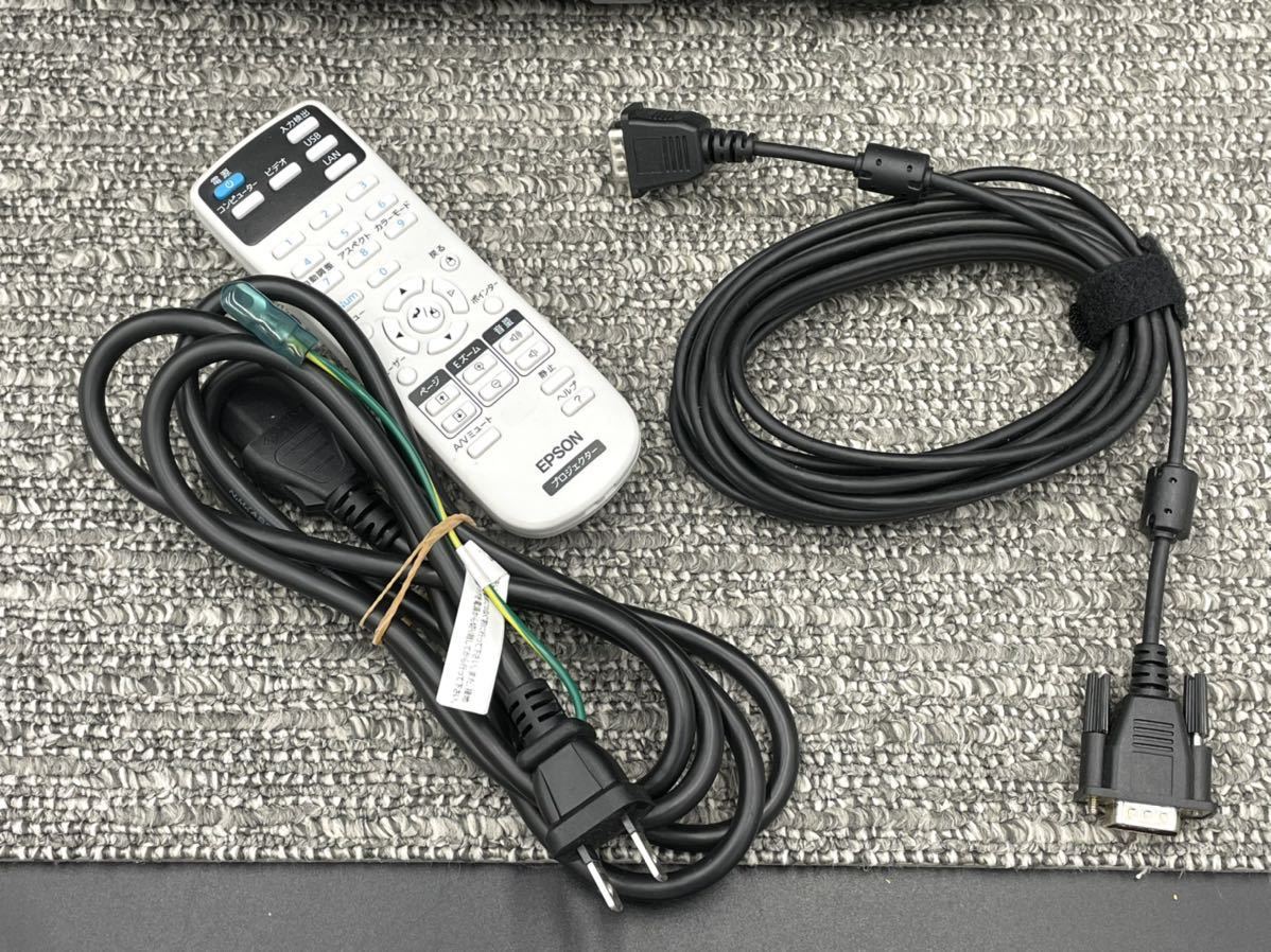 EPSON エプソン LCDプロジェクター EH-TW410 H566D リモコン 電源