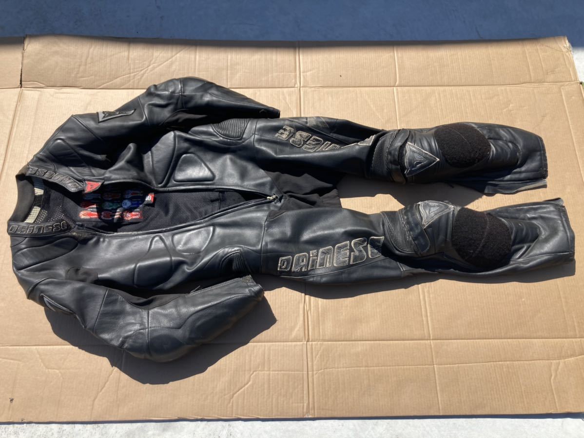 ダイネーゼ Dainese 革ツナギ 黒⁄青⁄白⁄オレンジ DAINESE ダイネーゼ