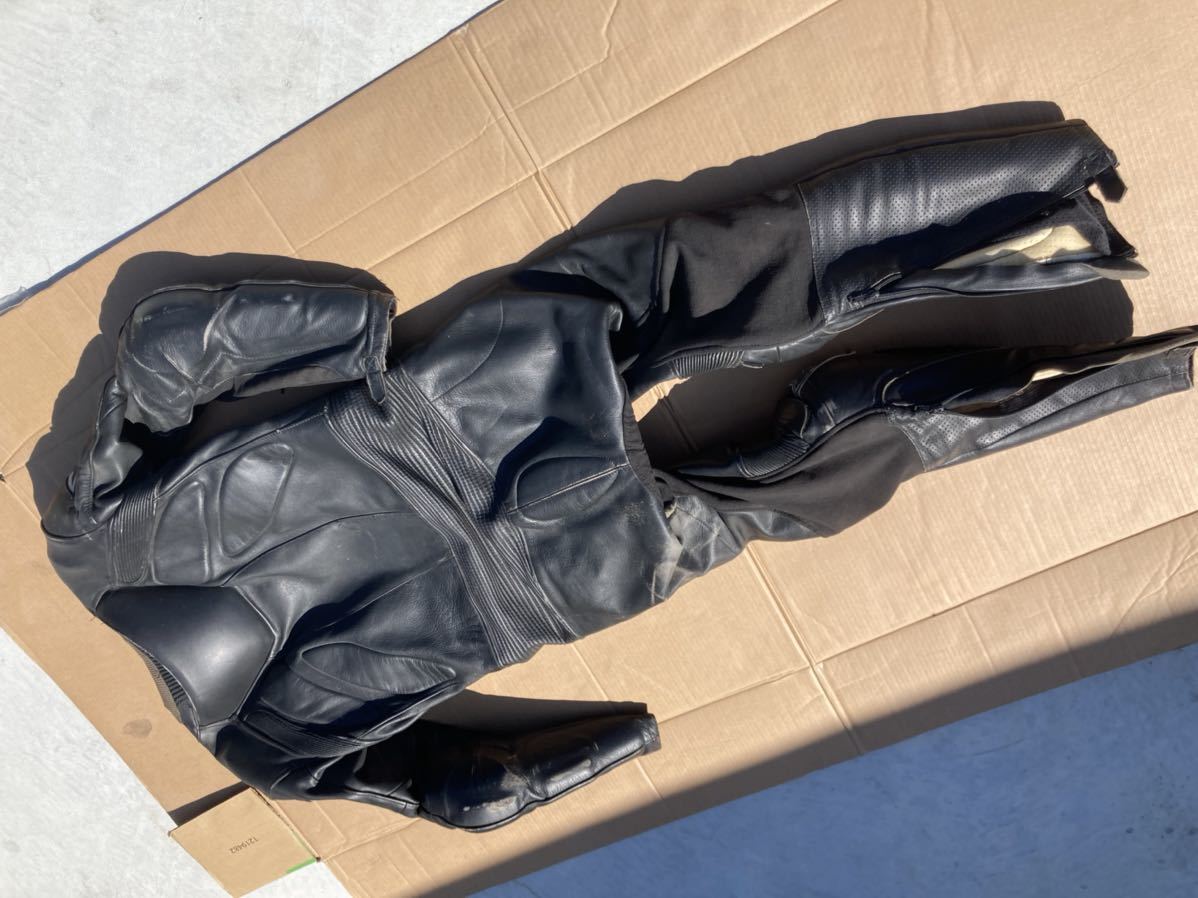 Dainese 革ツナギ ブラック/オレンジ ダイネーゼ Dainese 革ツナギ 黒⁄青⁄白⁄オレンジ DAINESE ダイネーゼ