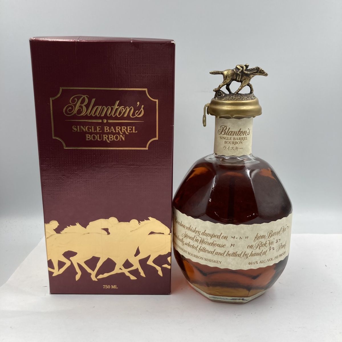 ブラントン シングル Blanton's Single Dumped 1993③ 宝酒造