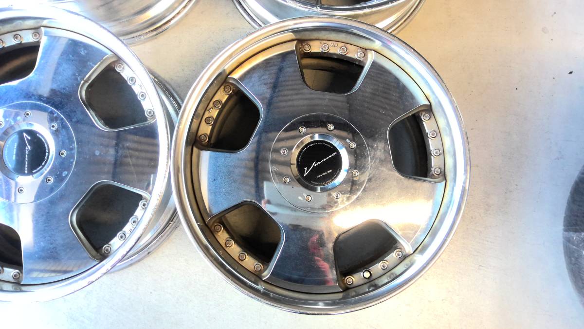 SSR ViennaDish2 ヴィエナディッシュ 8Jx18 ＋37 PCD100 4/5H アルミ 