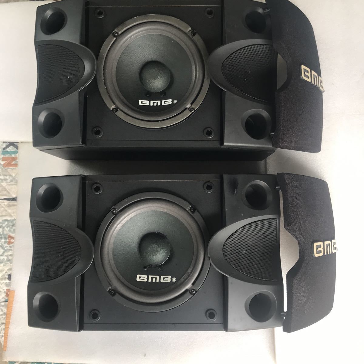 BMB スピーカー CS-252V 同一シリアル 左右 カラオケ(カラオケ機器 