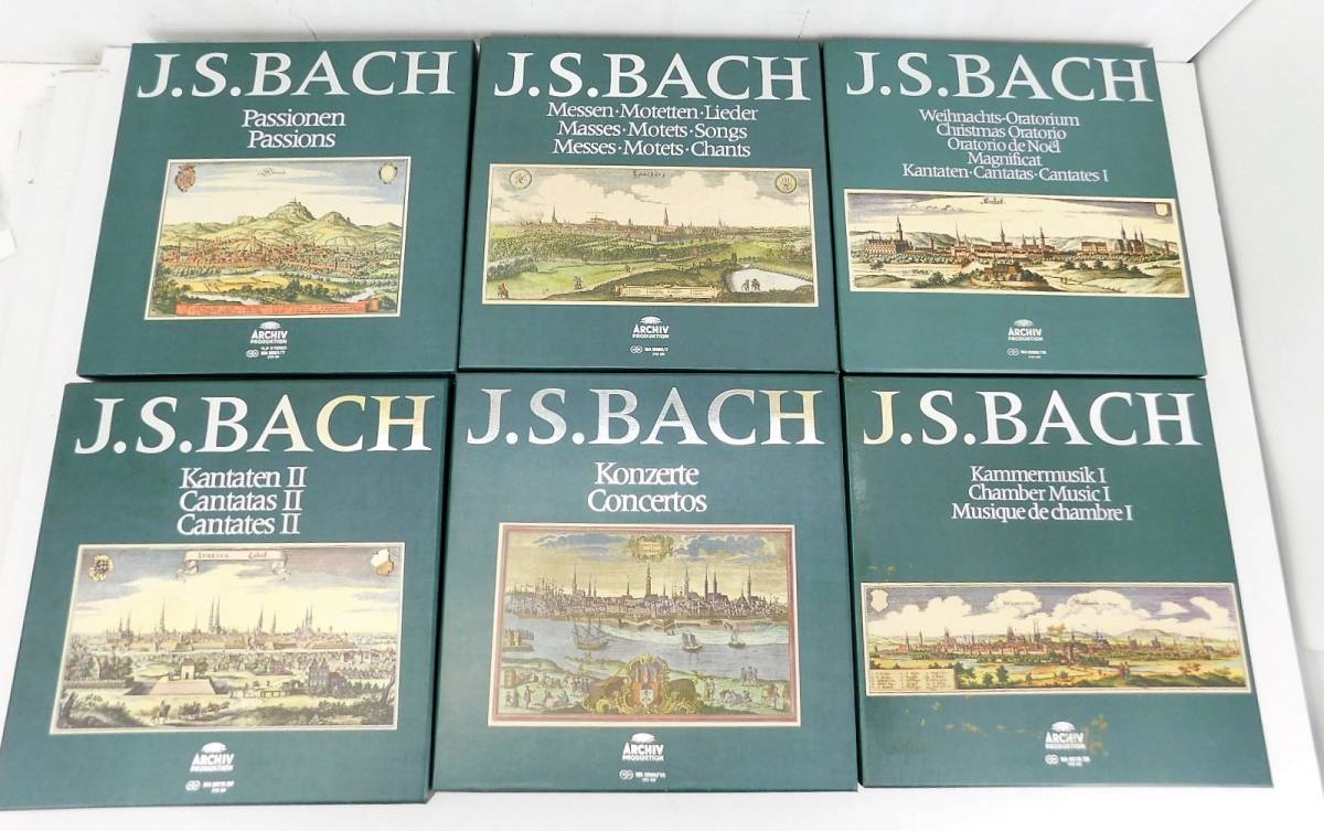 10△160/【ジャンク】バッハ大全集 全11巻 アルヒーフ J.S.BACH