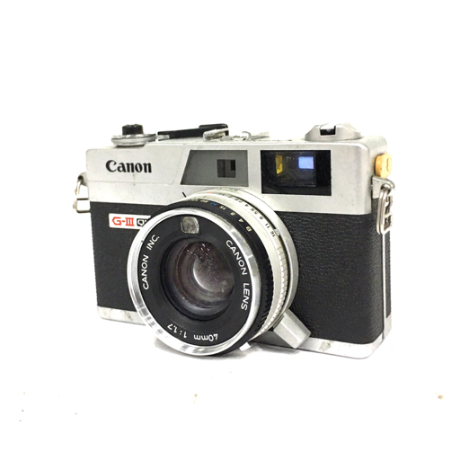 カメラ キャノンCanon Canonet 17 フィルムカメラ 本体 レザーバック付き
