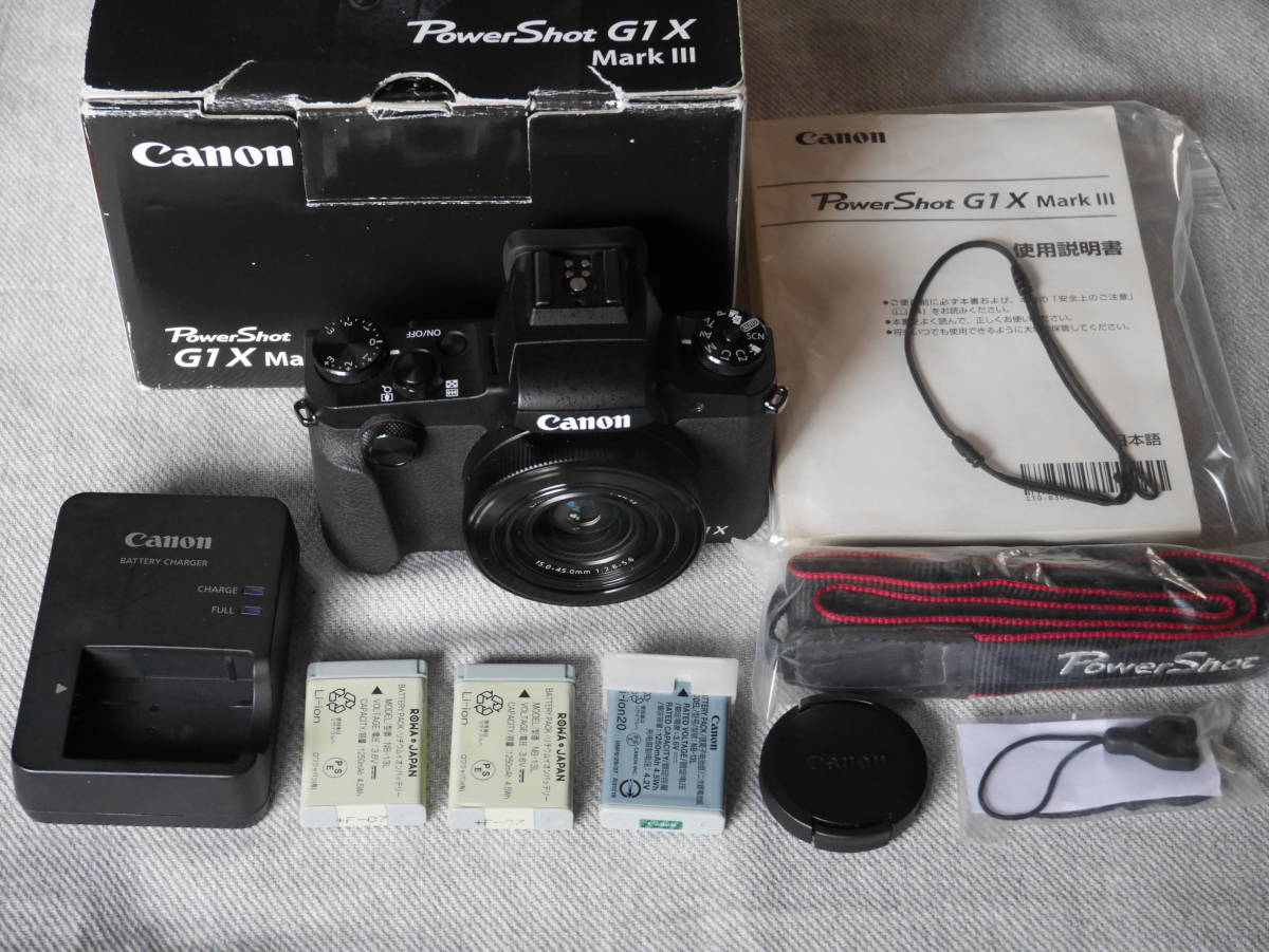  CANON PowerShot G1X MarkⅢ(キヤノン)｜売買されたオークション情報、yahooの商品情報をアーカイブ公開 - オークファン キヤノン