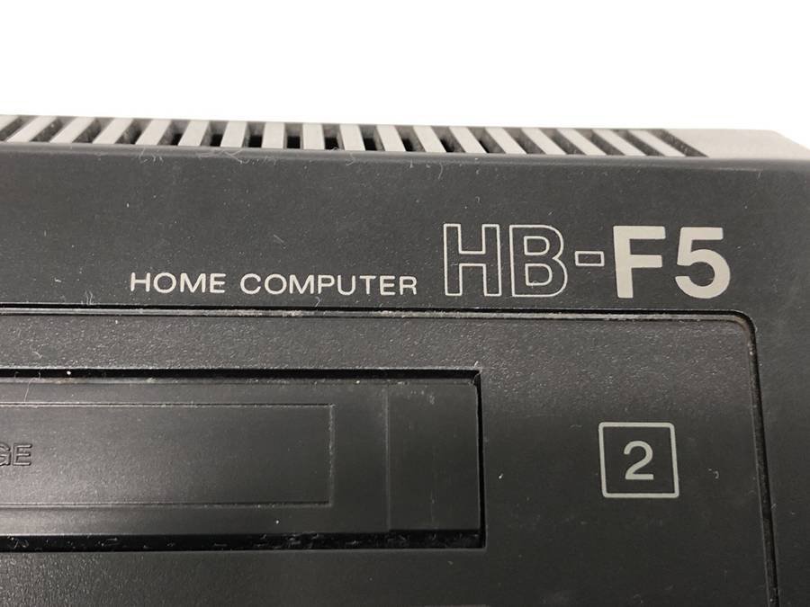 SONY HB-F5 旧型PC MSX2□現状品 HB-F5 ジョイボール 激レアMSX2