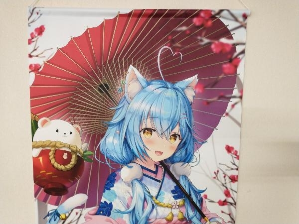 ホロライブ 雪花ラミィ　等身大タペストリー　モクモクセイ/あかもく　ホロケット3rd　お正月ラミィさん