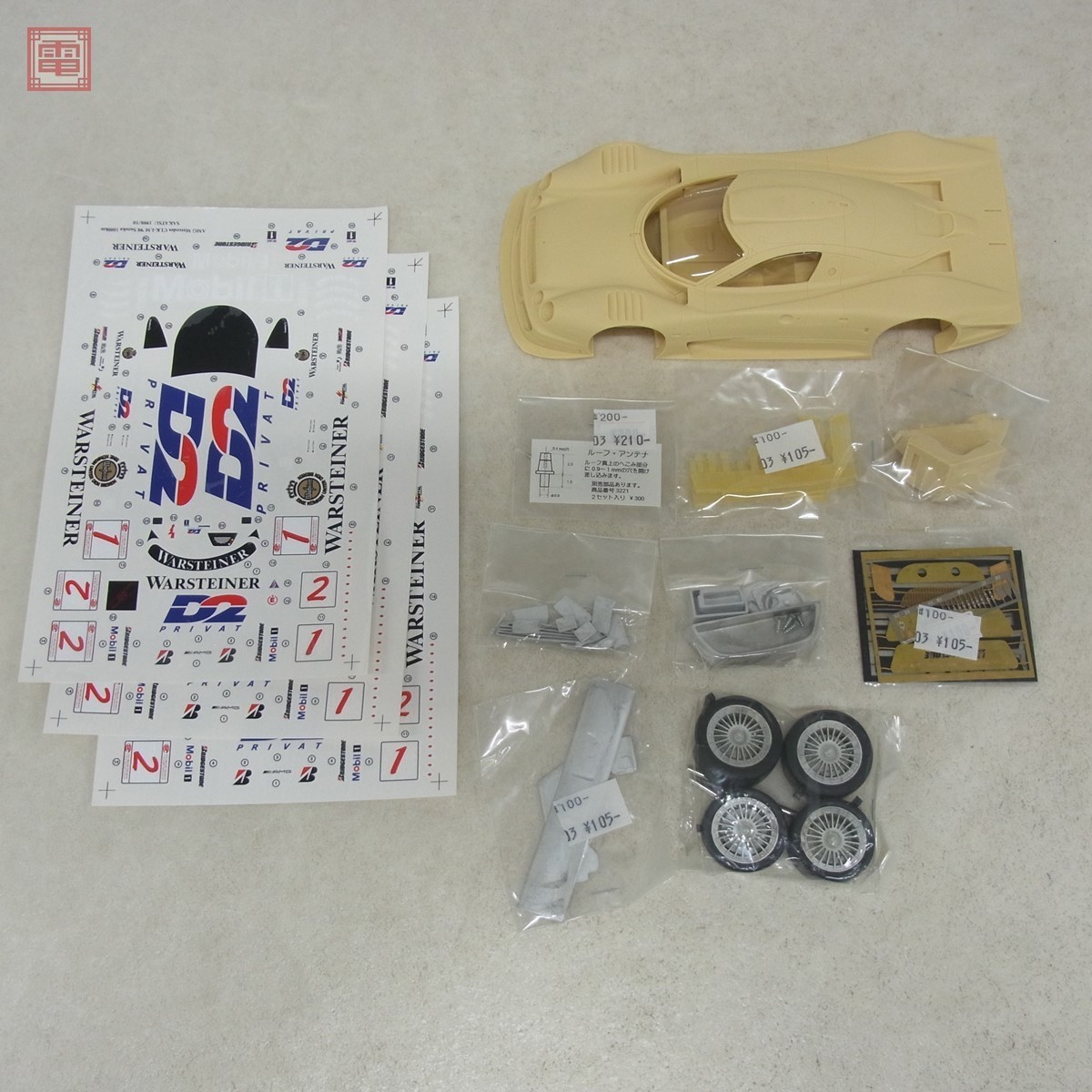 限定セール，SALE さかつう 1/24 メルセデスベンツ CLK-LM '98 鈴鹿 1000km レジンキット SAKATSU Mercedes Suzuka 付属物不明 現状品 10(プロトタイプ)｜売買されたオークション情報、yahooの商品情報をアーカイブ公開 - プロトタイプ