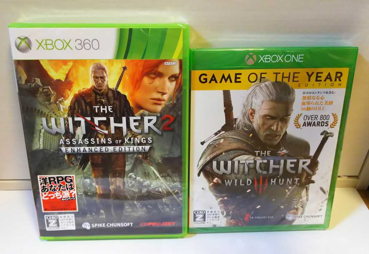 数量限定，豊富な ウィッチャー3 and ウィッチャー2 セット販売(Xbox Oneソフト)｜売買されたオークション情報、yahooの商品情報をアーカイブ公開 - オークファン Xbox Oneソフト