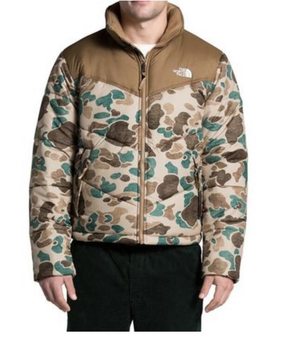日本未発売THE NORTH FACE ダウン迷彩新品同様S