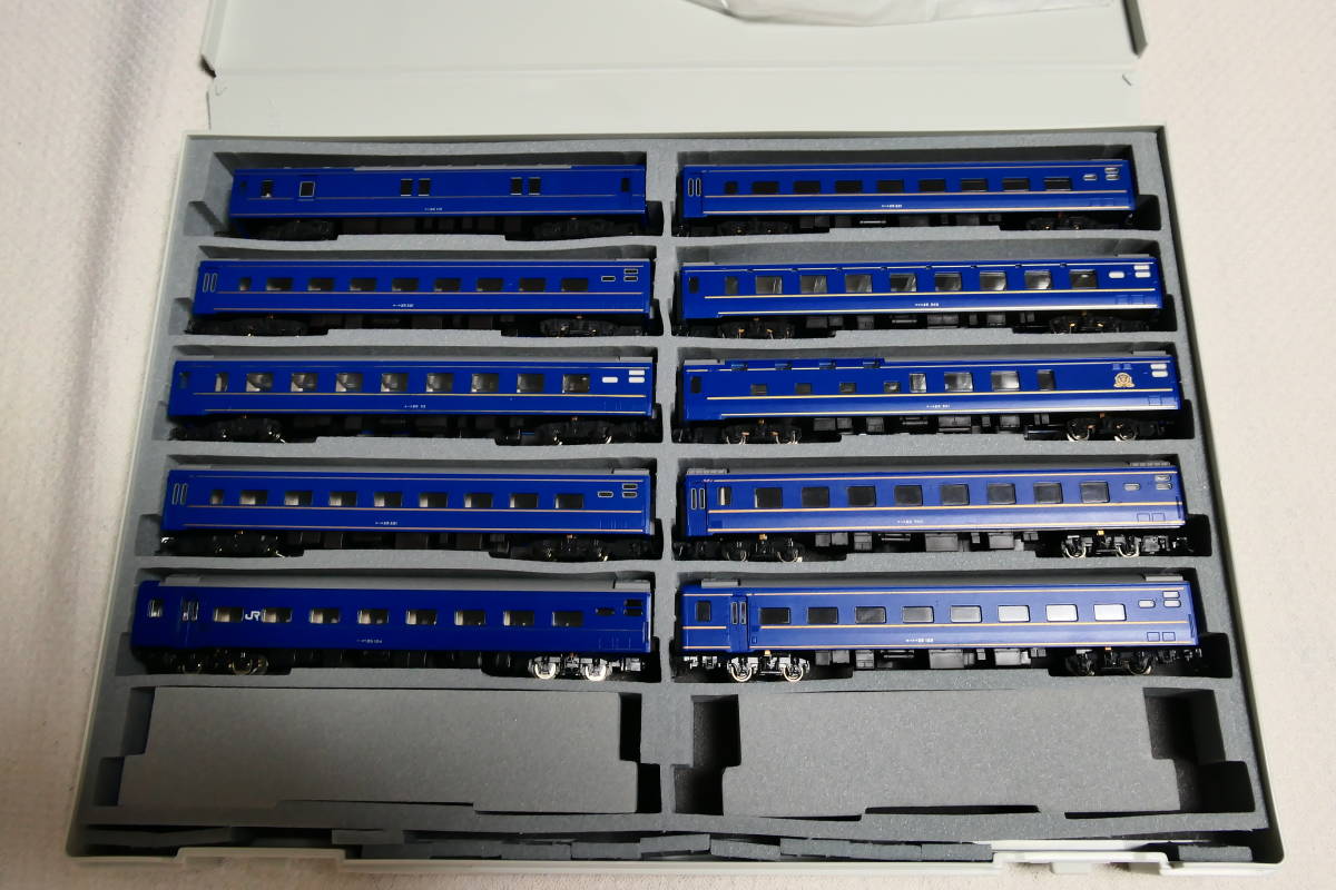 KATO/TOMIX 24系25形 金帯12両セット KATO TOMIX あさかぜ 金帯