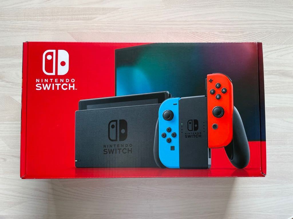 Nintendo Switch ニンテンドースイッチ本体 Switch本体 任天堂 任天堂スイッチ ネオンレッド ネオンブルー 