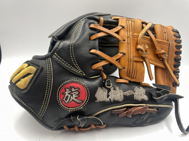ミズノプロ 軟式内野手用グローブ オーダー Mマーク 刺繍あり 即戦力品 