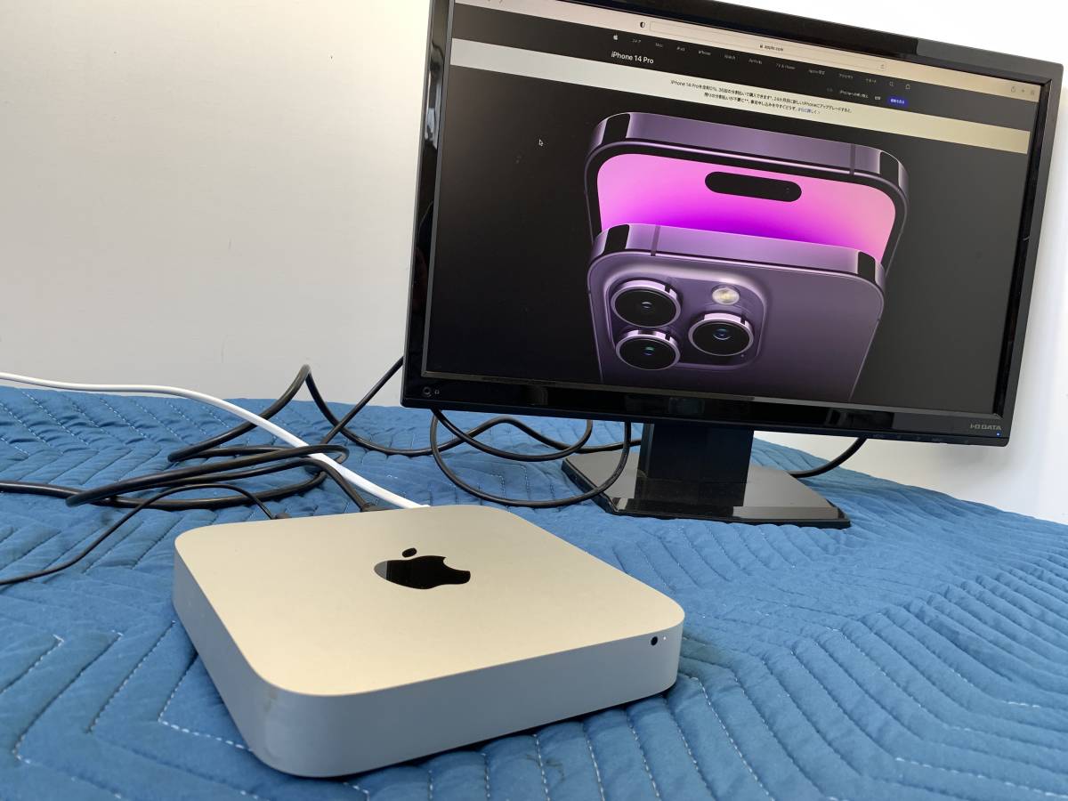 Apple Mac mini Late 2014 16GBメモリ 128GB SSD + 1TB HDD 初期化済み