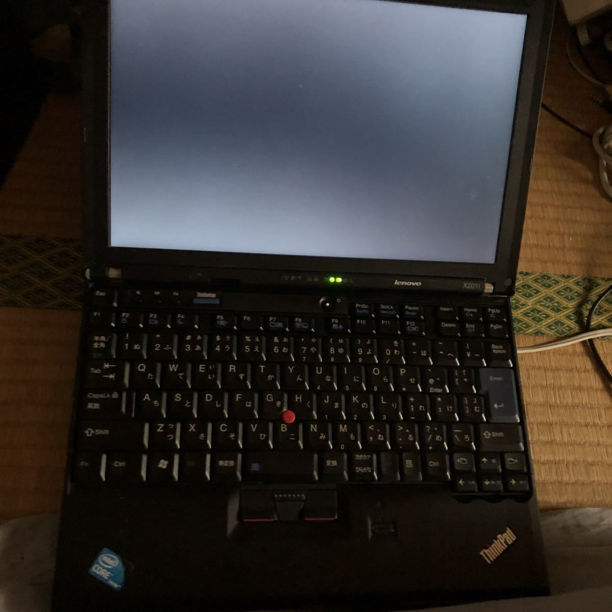 Lenovo Thinkpad x201i CPU corei3 370M HDD160GB メモリー8GB