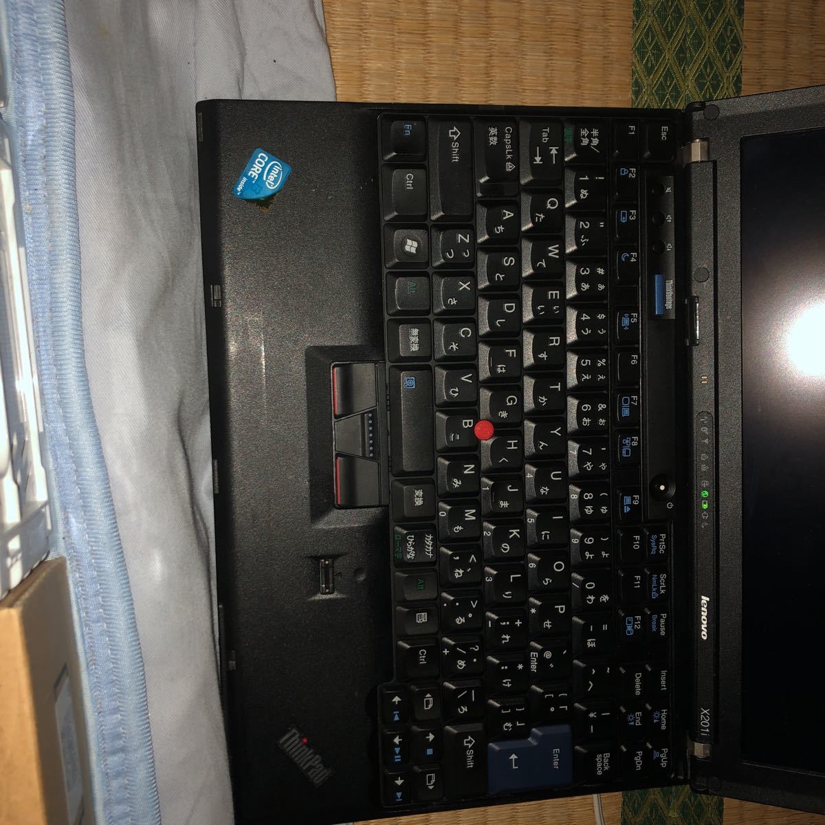 Lenovo Thinkpad x201i CPU corei3 370M HDD160GB メモリー8GB