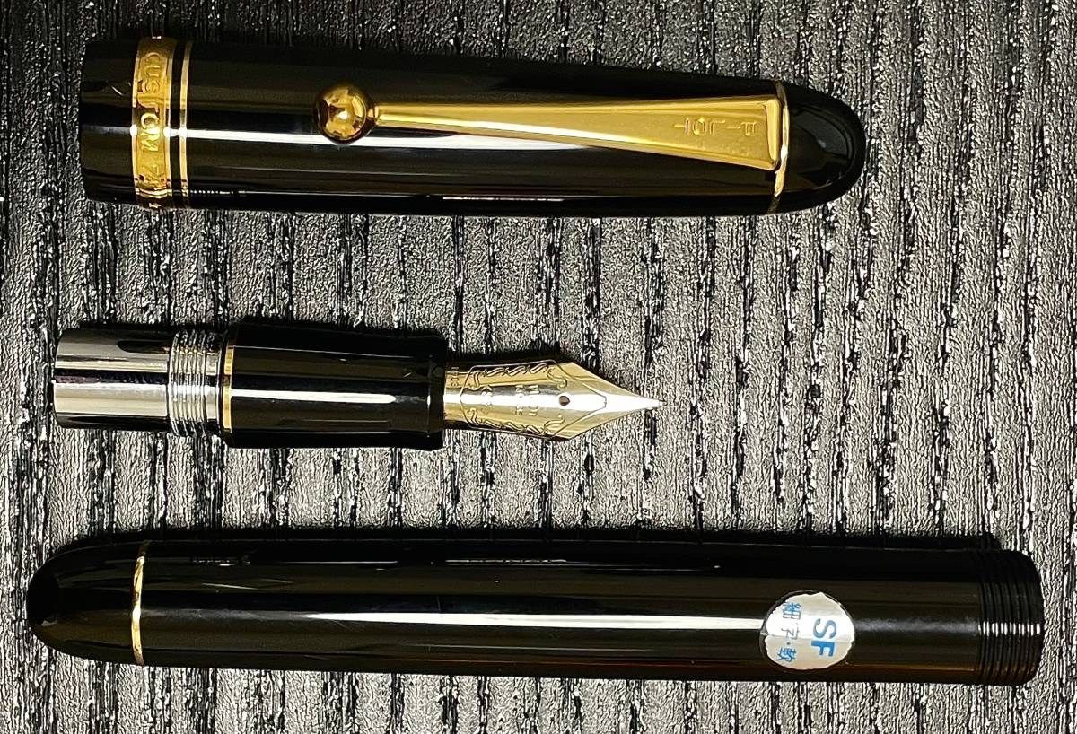 PILOT パイロット☆万年筆☆ペン先 14K-585 5 SF☆CUSTOM 74 カスタム☆
