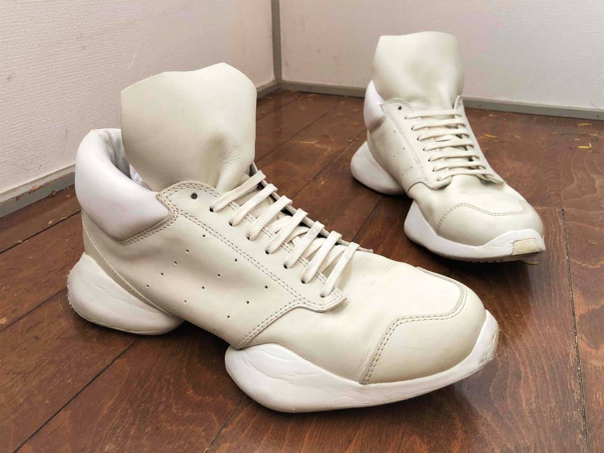 Rick Owens Runner White New Arrivals