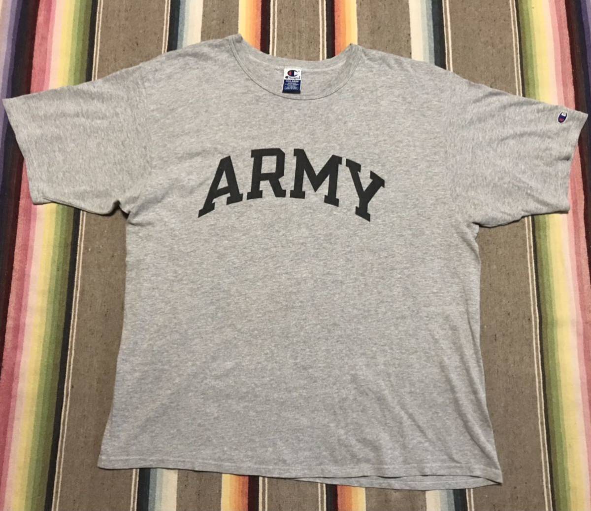 ◎送料無料◎XXL・BIG SIZE☆90s CHAMPION TシャツARMYチャンピオン 