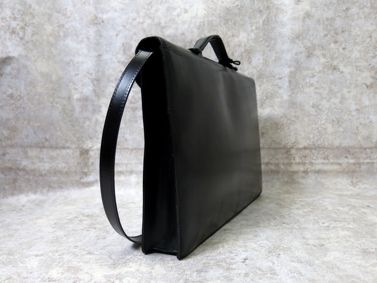 □LOEWE ロエベ□メンズ□カーフ レザー 本革□2way ブリーフケース 